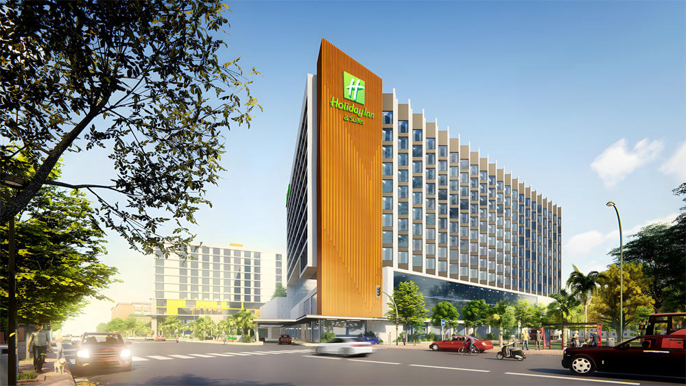Khách sạn Holiday Inn &amp; Suites Vientiane tọa lạc tại trung tâm quận Chanthabouly sôi động của thủ đô Viêng Chăn