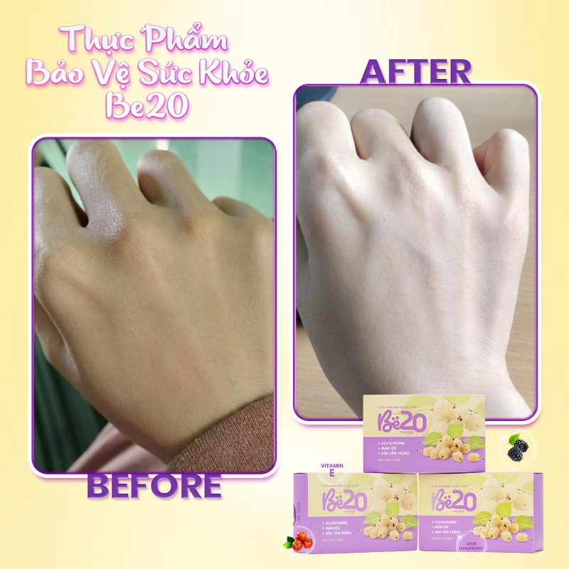 Kết quả sử dụng thực phẩm bảo vệ sức khỏe Be20 từ người dùng Kết quả sử dụng thực phẩm bảo vệ sức khỏe Be20 từ người dùng