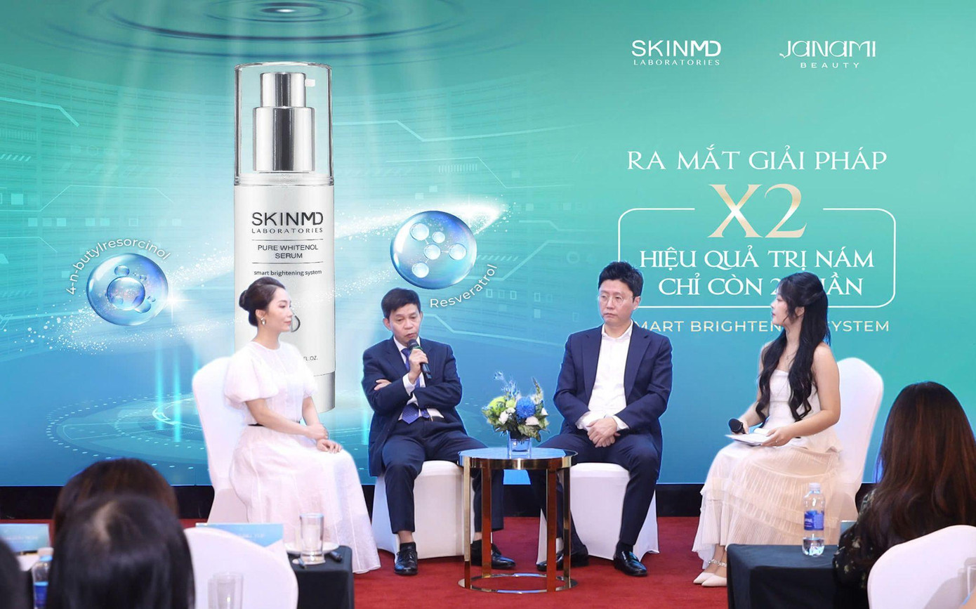 Các diễn giả giải đáp thắc mắc tại hội thảo khoa học về da của SkinMD