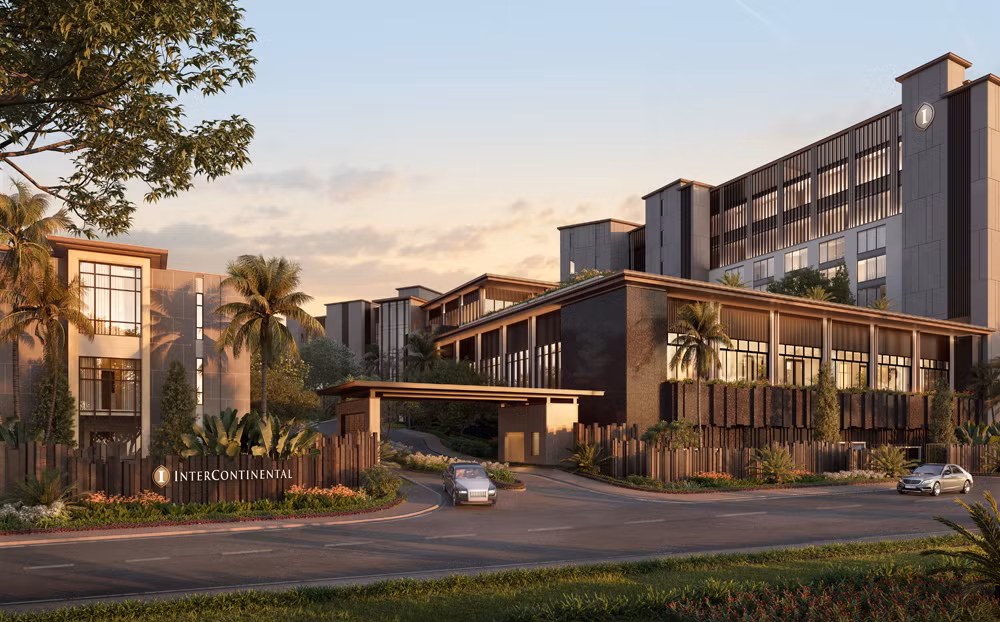 InterContinental Residences Halong Bay dự kiến khai trương Quý 1.2025. (Ảnh: BIM Land)