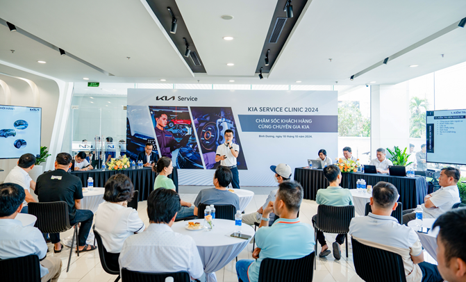 Chương trình Kia Service Clinic 2024 thu hút đông đảo khách hàng tham dự Chương trình Kia Service Clinic 2024 thu hút đông đảo khách hàng tham dự
