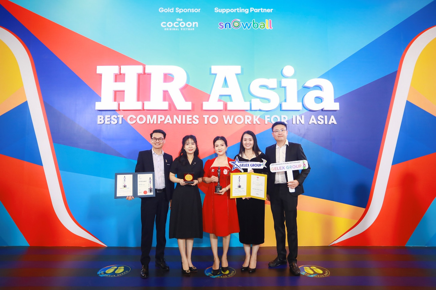 GELEX 2 năm liên tiếp nhận giải “Nơi làm việc tốt nhất Châu Á” HR Asia