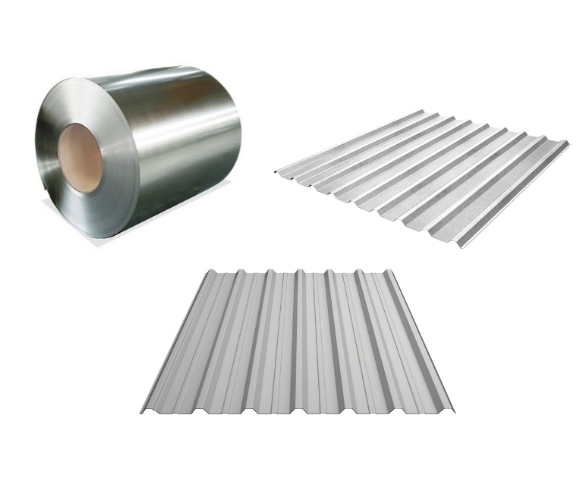 Tôn mạ kẽm đảm bảo chất lượng. Ảnh: Sắt thép Sata