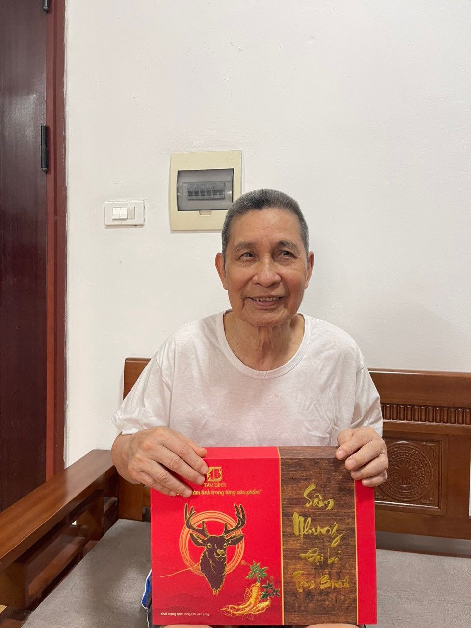 Ông Thanh ăn ngon ngủ tốt, sức khỏe cải thiện rõ rệt sau 2 tháng dùng Sâm Nhung Đại Bổ Tâm Bình