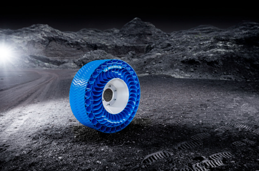 Bánh xe Mặt Trăng - Michelin Lunar Airless Wheel