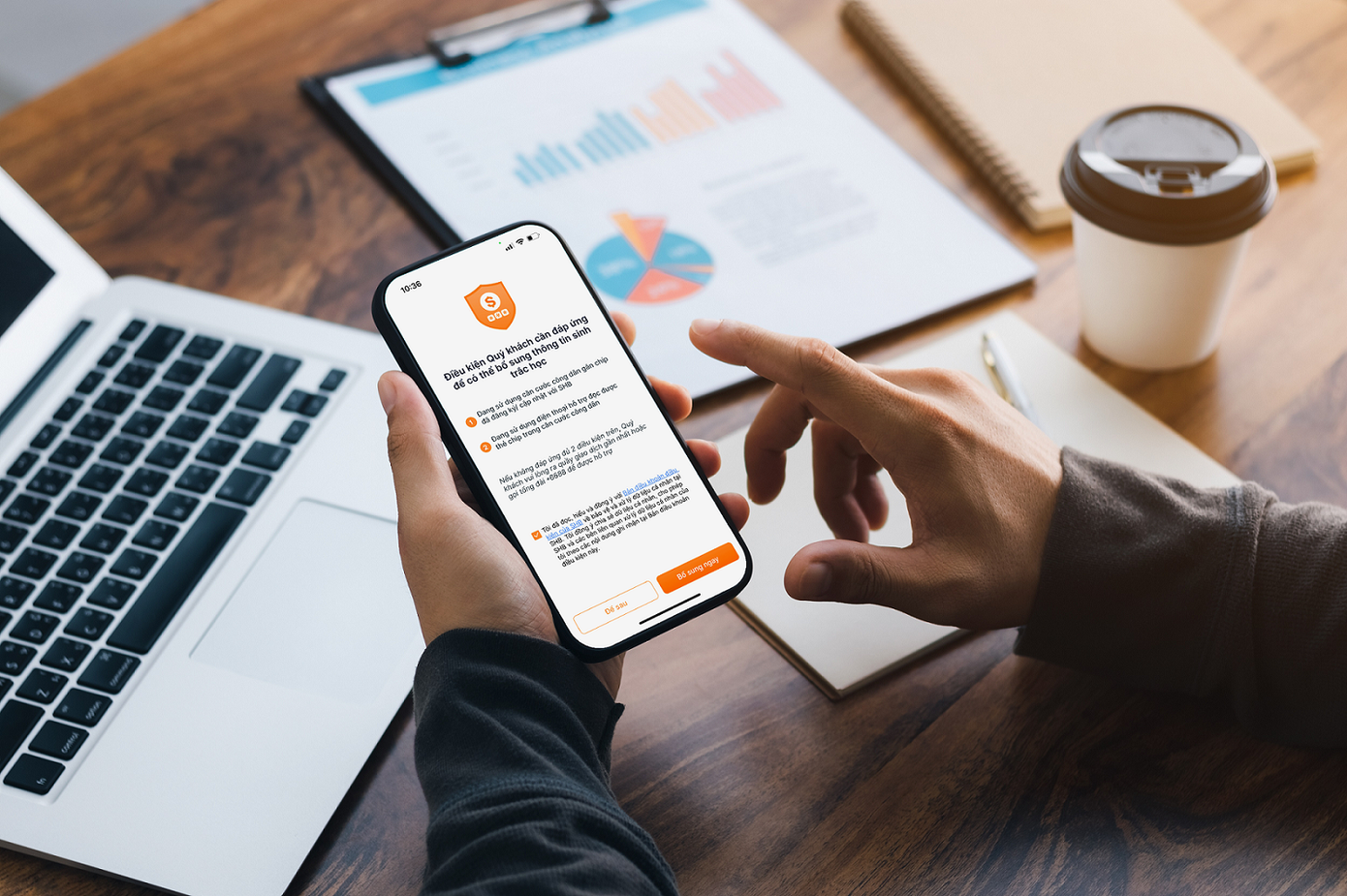 SHB khuyến nghị khách hàng sớm hoàn tất bổ sung thông tin sinh trắc học