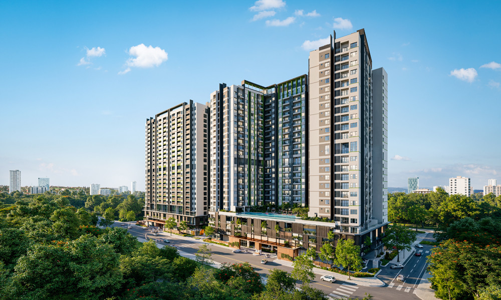 Toàn cảnh phân khu Orchard Hill (Ảnh: Sycamore