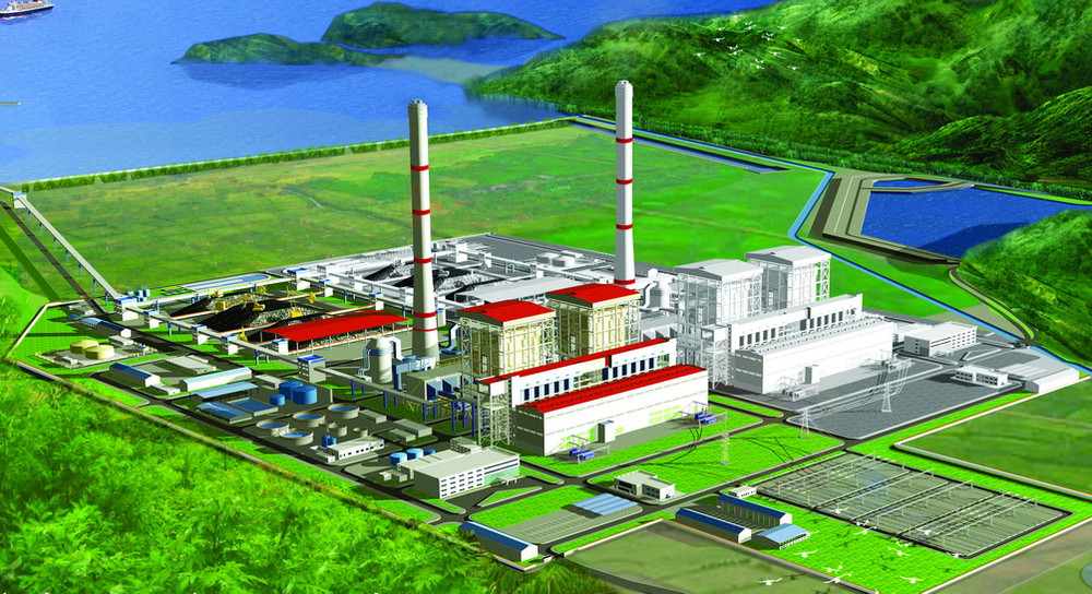 Phối cảnh dự án Nhà máy điện Quảng Trạch I và II Phối cảnh dự án Nhà máy điện Quảng Trạch I và II