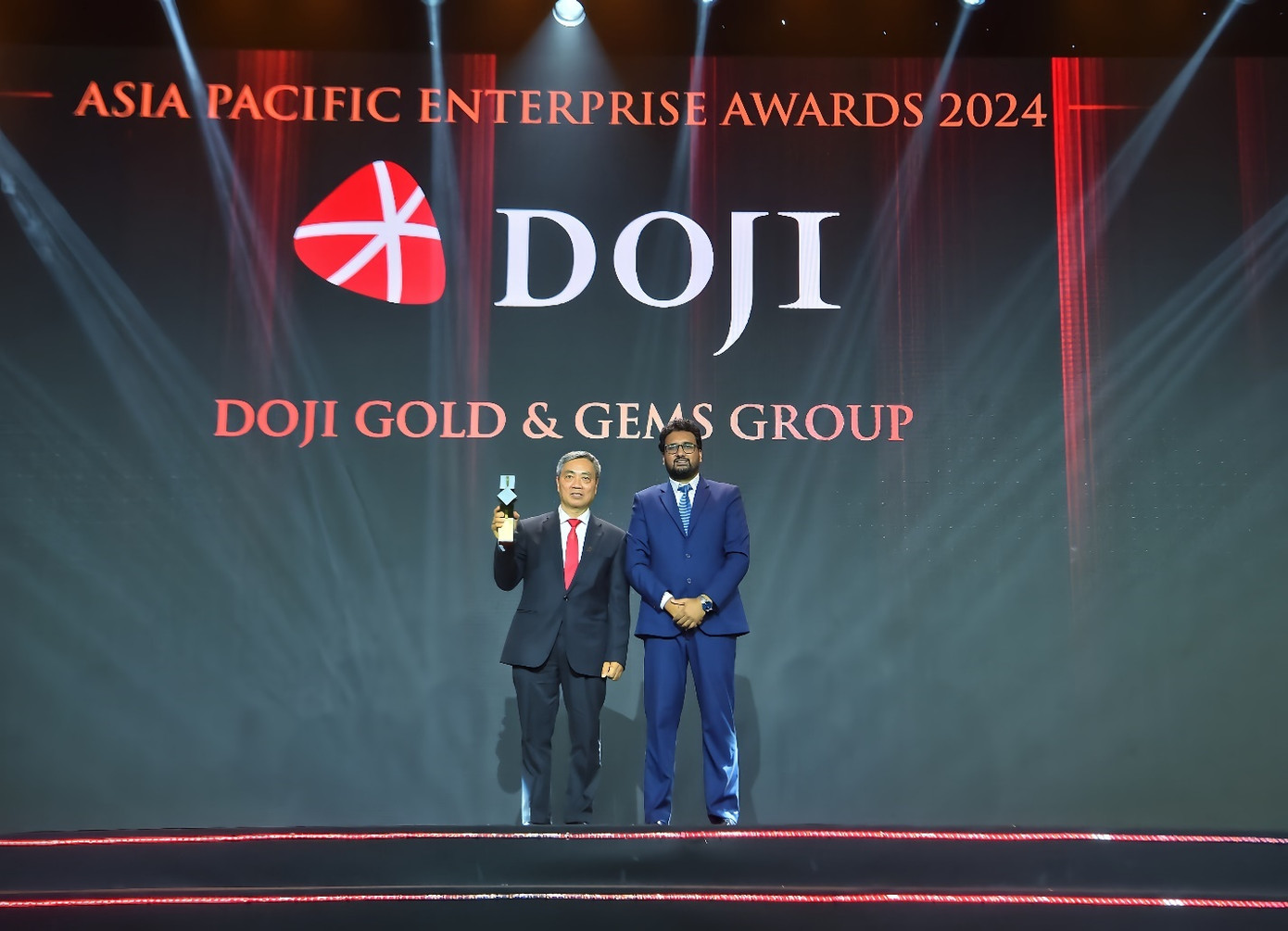 DOJI đáp ứng hàng loạt tiêu chí khắt khe và được vinh danh ở hạng mục “Doanh nghiệp xuất sắc Châu Á” 2024
