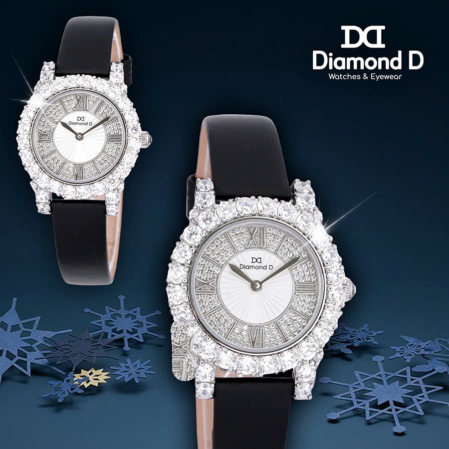 Thiết kế Đồng hồ Diamond D mới nhất 2024 với vẻ đẹp sang chảnh dành cho quý cô