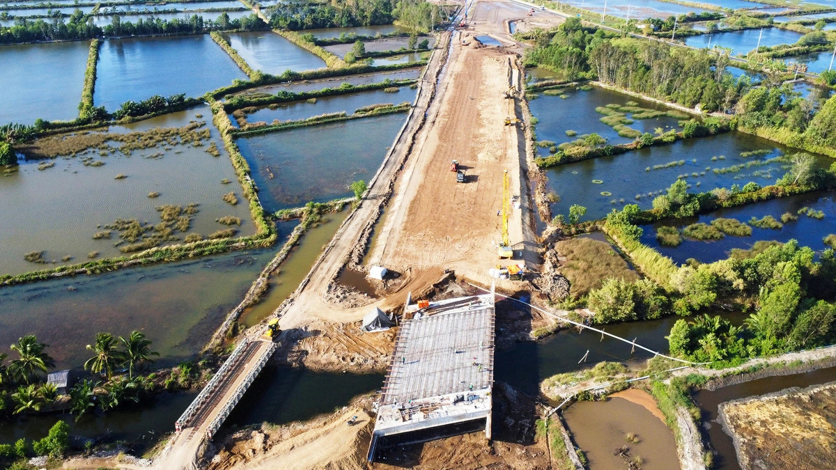 Điểm cuối cao tốc qua tỉnh Cà Mau