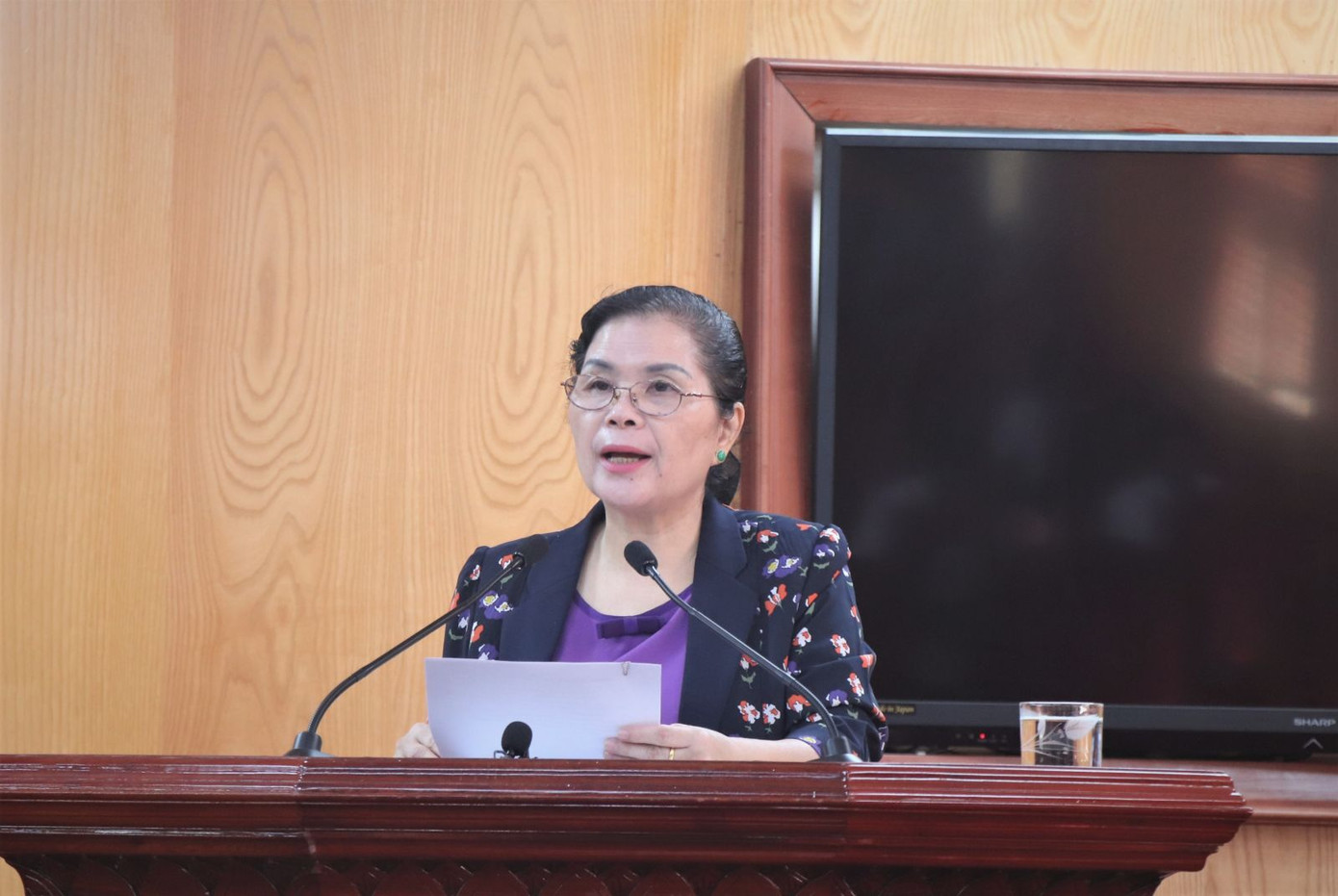 Ủy viên Trung ương Đảng, Bí thư Tỉnh ủy, Chủ tịch HĐND tỉnh, Trưởng đoàn Đại biểu Quốc hội tỉnh Lai Châu Giàng Páo Mỷ kết luận Hội nghị. Ủy viên Trung ương Đảng, Bí thư Tỉnh ủy, Chủ tịch HĐND tỉnh, Trưởng đoàn Đại biểu Quốc hội tỉnh Lai Châu Giàng Páo Mỷ kết luận Hội nghị.