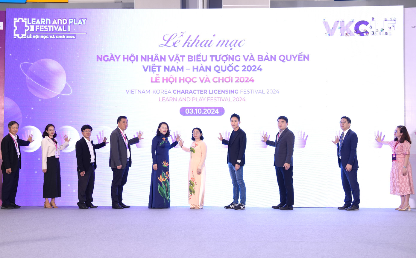 Khai mạc Ngày hội nhân vật biểu tượng và Bản quyền Việt Nam Khai mạc Ngày hội nhân vật biểu tượng và Bản quyền Việt Nam