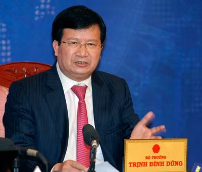 Bộ trưởng Bộ Xây Dựng Trịnh Đình Dũng. Ảnh: Chinhphu.vn