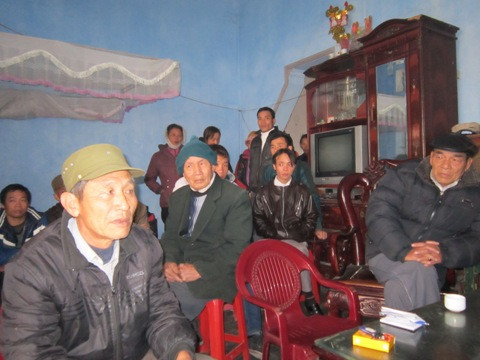 Người thân của gia đình anh Hoàng Văn Thành. Người thân của gia đình anh Hoàng Văn Thành