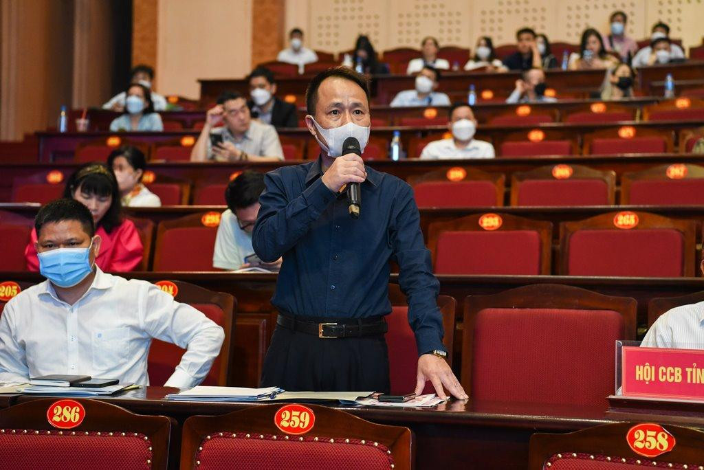 Doanh nghiệp FDI trao đổi tại buổi đối thoại