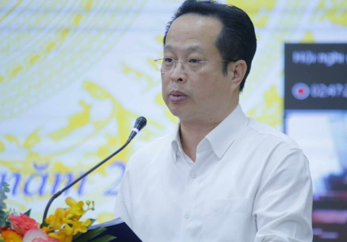 Giám đốc Sở GD&amp;ĐT Hà Nội Trần Thế Cương phát biểu chỉ đạo các trường học.