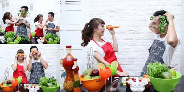 Những khoảnh khắc ngộ nghĩnh của hai vợ chồng