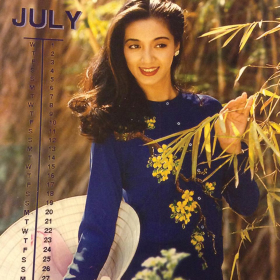 Bất ngờ: Vợ chưởng môn Vịnh Xuân Nam Anh là “nữ hoàng ảnh lịch” 20 năm trước ảnh 3