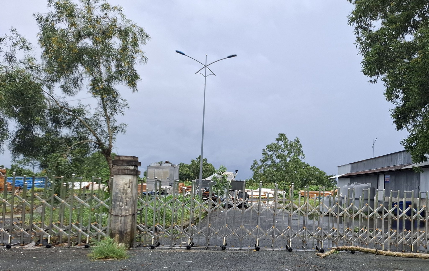 Khu đất giao thực hiện dự án Đại học Y dược Cà Mau bị bỏ hoang.