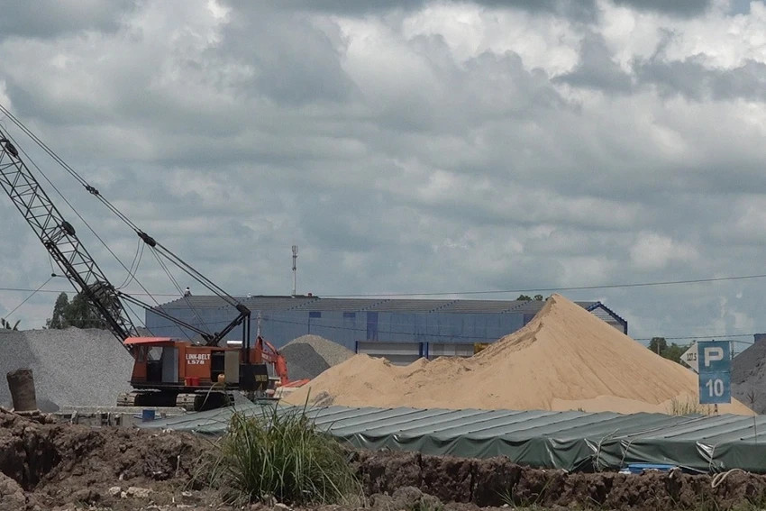 Công trình nhà xưởng của ông K. được UBND xã Khánh An xác định đã tháo dỡ phần vi phạm ngày 22/8.