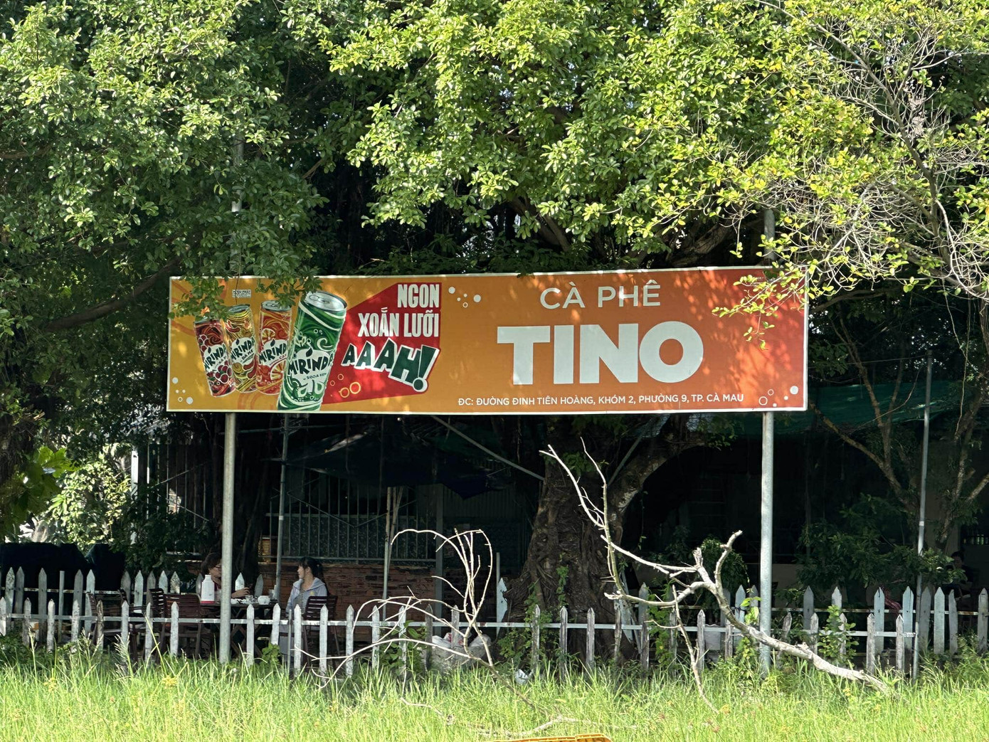 Khu đất công trở thành điểm kinh doanh quán cà phê. Khu đất công trở thành điểm kinh doanh quán cà phê.