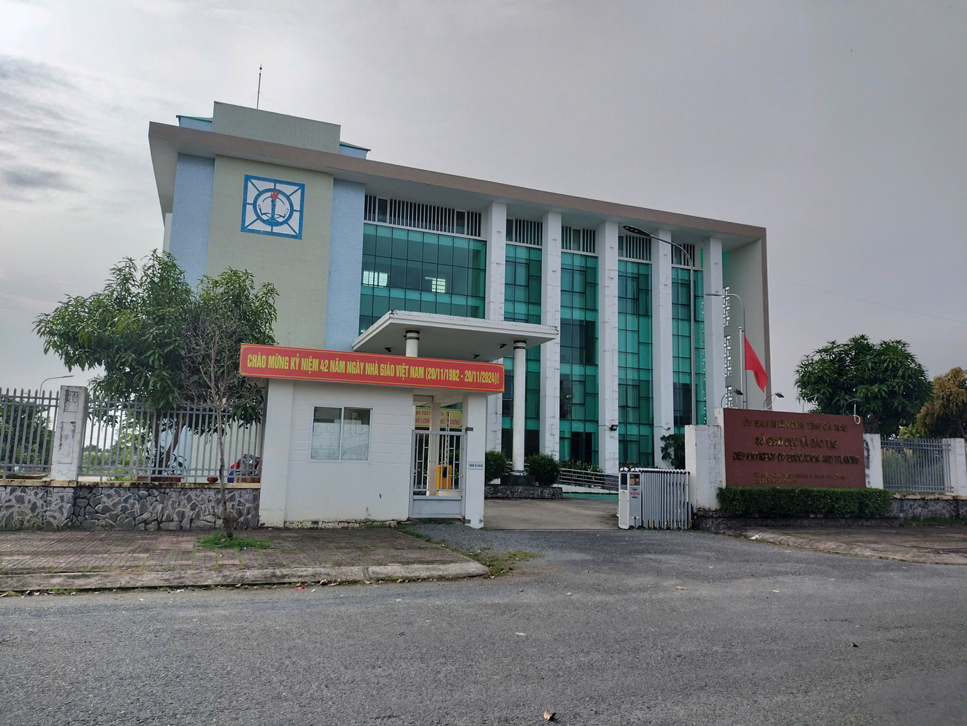 Trụ sở của Sở GD&amp;ĐT Cà Mau.