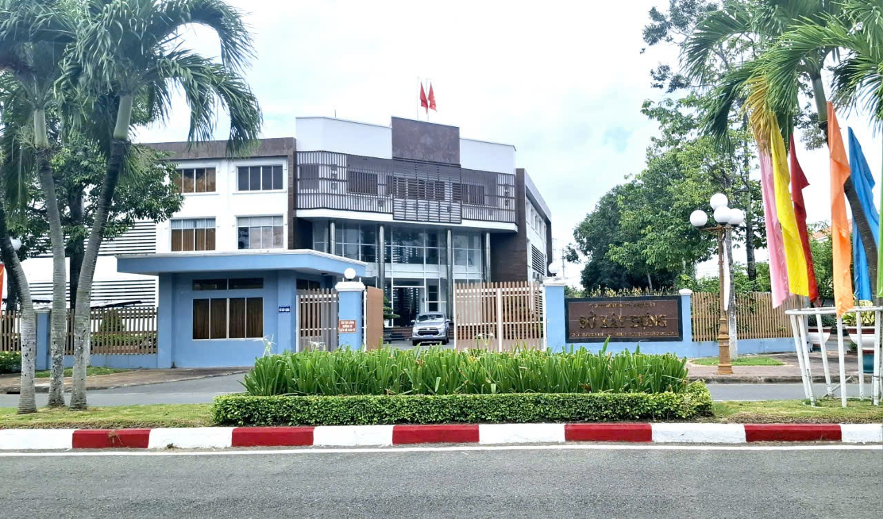 Trụ sở Sở Xây dựng Bạc Liêu.