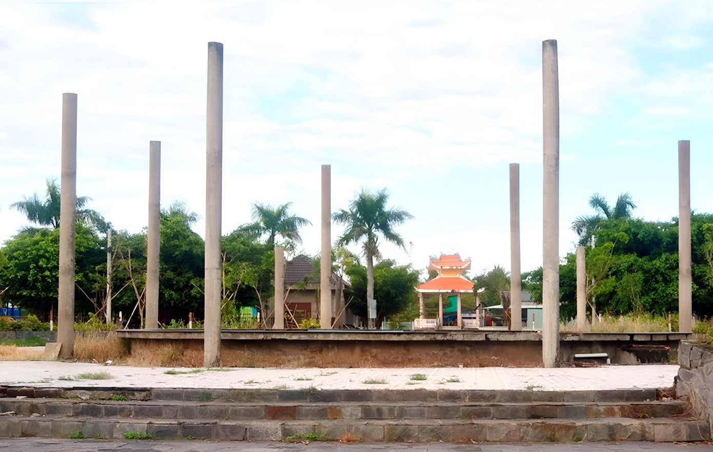 Hiện trạng Công viên Trần Huỳnh thời điểm năm 2018.