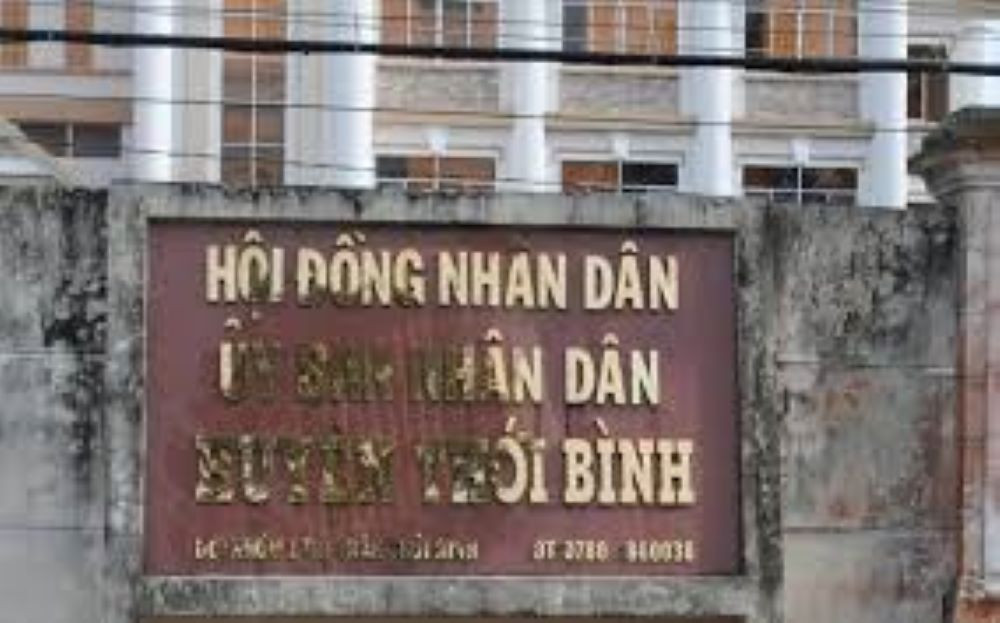 UBND huyện Thới Bình. UBND huyện Thới Bình.