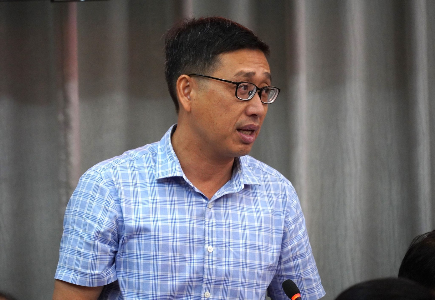 Ông Tăng Vũ Em, Phó Chủ tịch UBND TP. Cà Mau thông tin về quá trình xử lý căn biệt thự có một phần xây không phép trên đất nông nghiệp ông Tập.