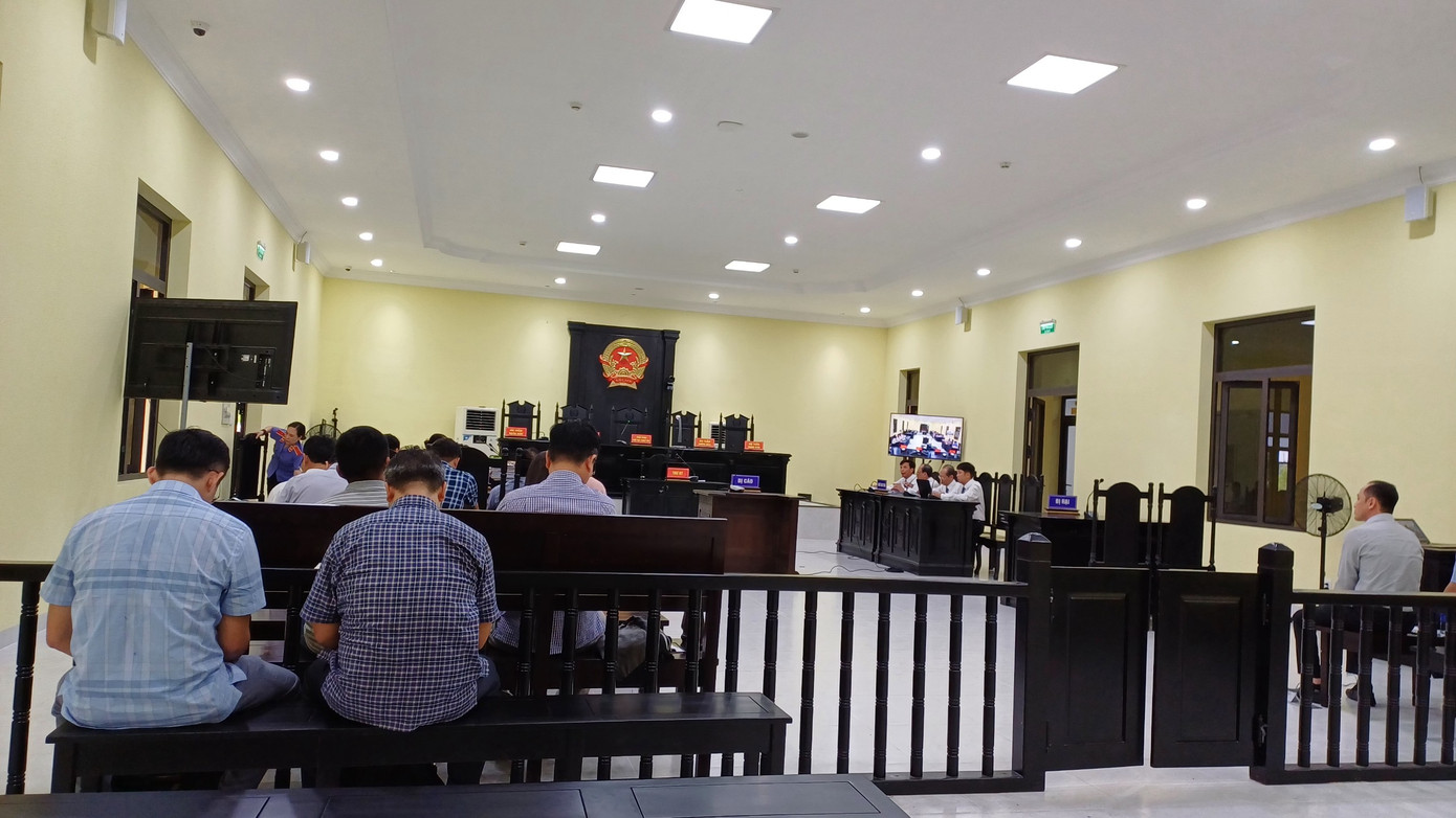 Phiên xét xử Tô Công Lý.