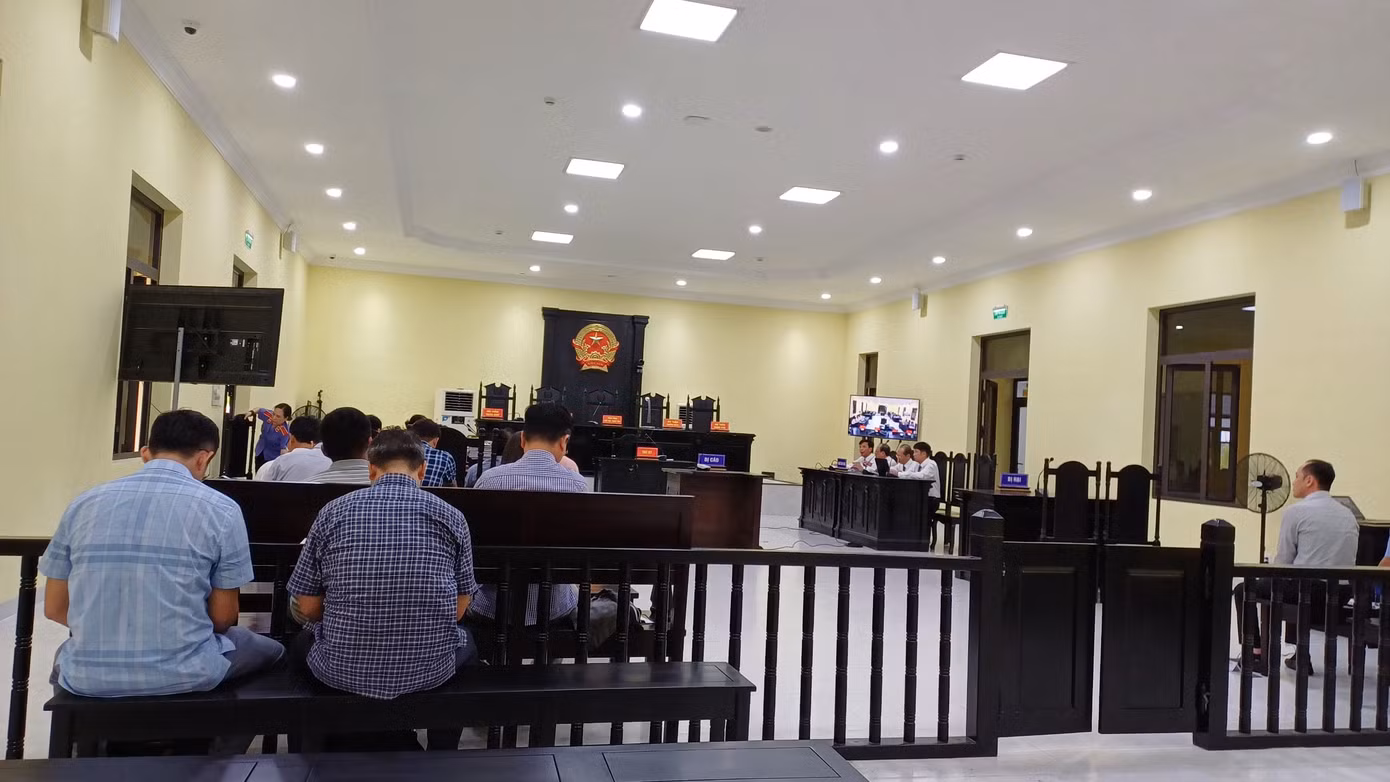 Phiên xét xử Tô Công Lý.
