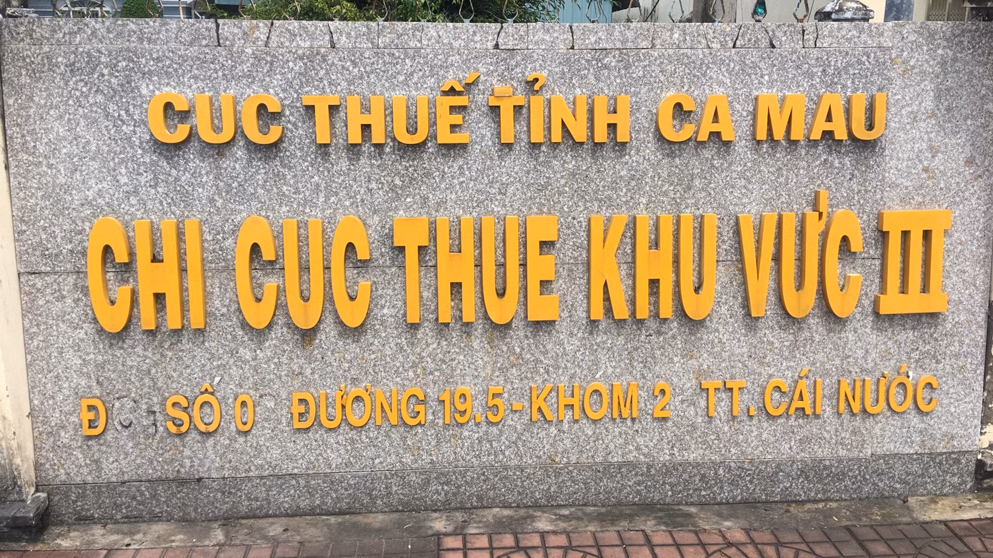 Chi cục Thuế khu vực III. Chi cục Thuế khu vực III.