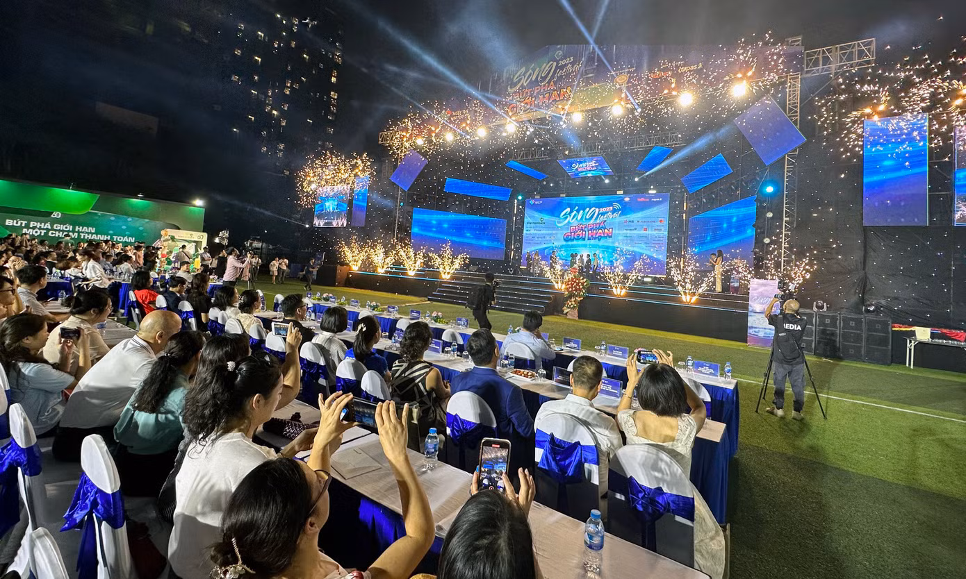 Quang cảnh khai mạc sự kiện Sóng Festival 2023. Ảnh: Xuân Tùng