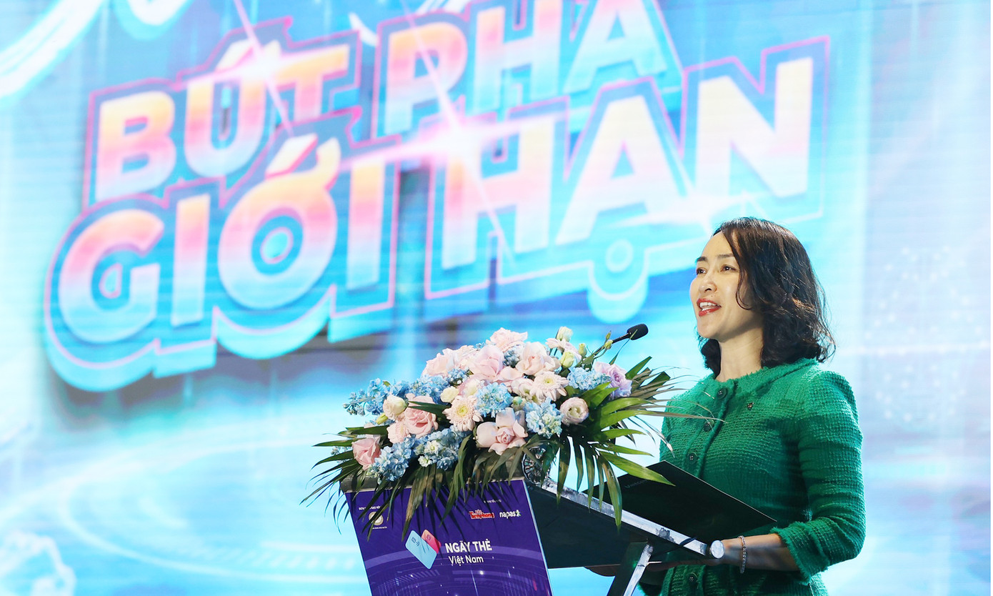 Bà Nguyễn Thị Kim Oanh phát biểu tại chương trình. Ảnh: Trọng Tài Bà Nguyễn Thị Kim Oanh phát biểu tại chương trình. Ảnh: Trọng Tài