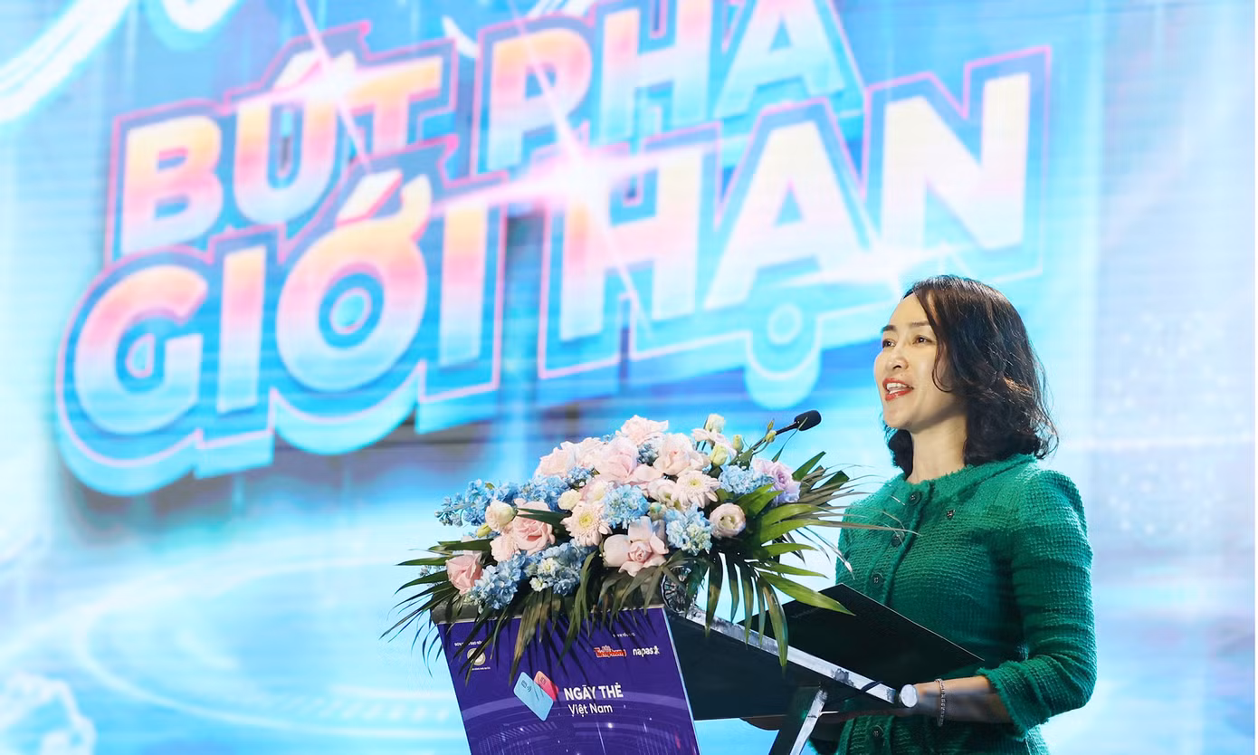 Bà Nguyễn Thị Kim Oanh phát biểu tại chương trình. Ảnh: Trọng Tài