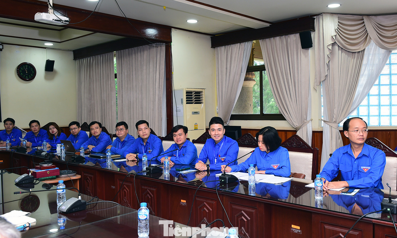 Các đại biểu thanh niên Việt Nam tại chương trình. Ảnh: Xuân Tùng