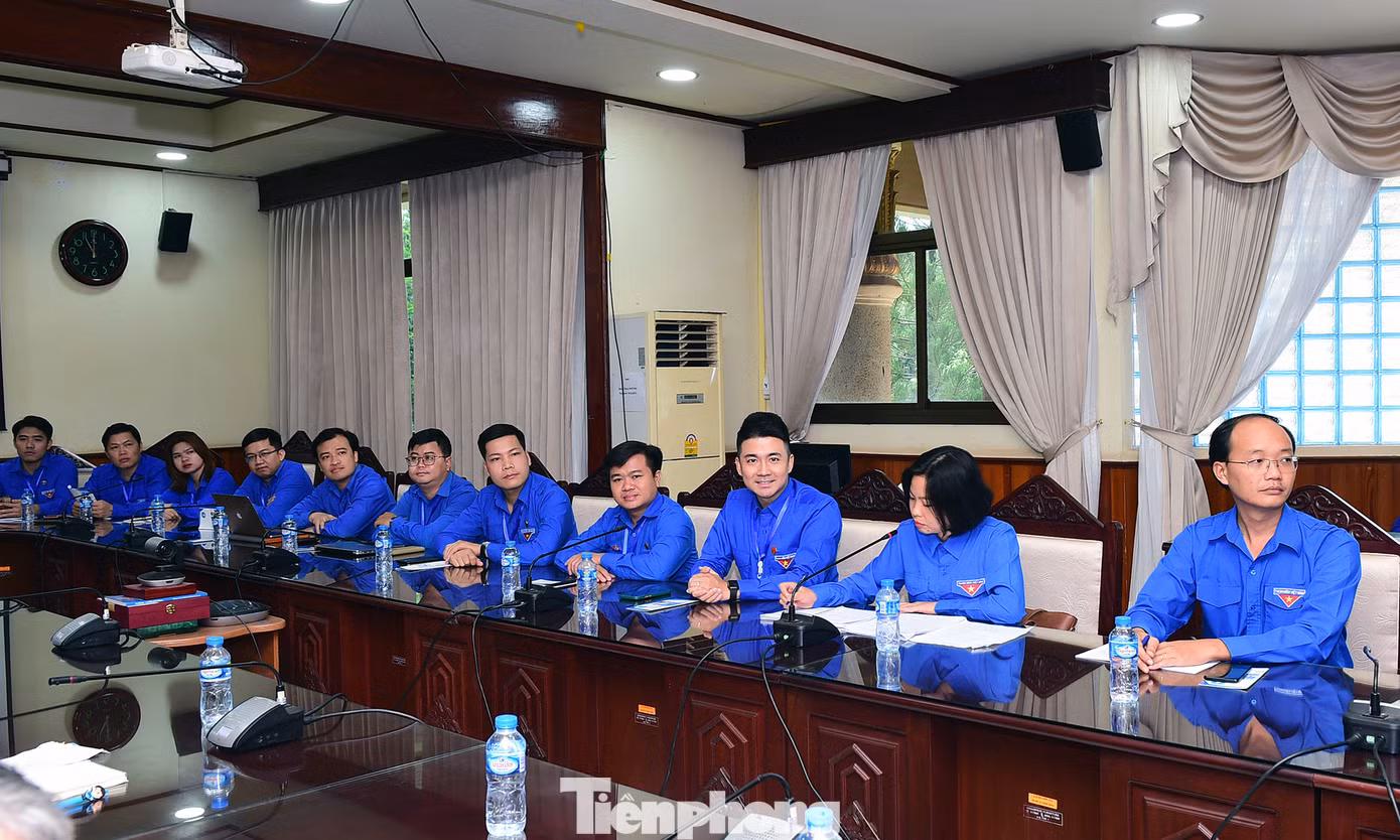 Các đại biểu thanh niên Việt Nam tại chương trình. Ảnh: Xuân Tùng Các đại biểu thanh niên Việt Nam tại chương trình. Ảnh: Xuân Tùng