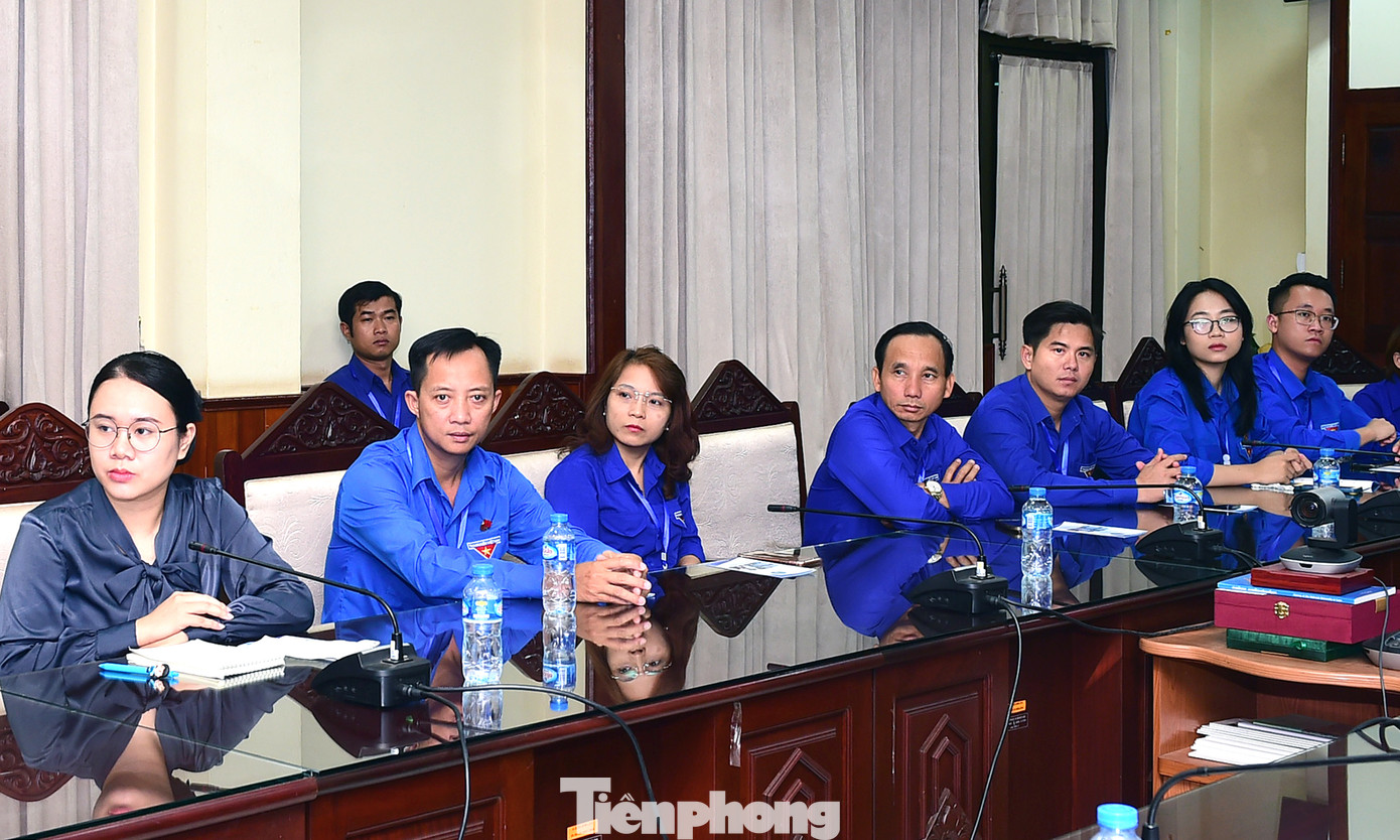 Các đại biểu thanh niên Việt Nam tại chương trình. Ảnh: Xuân Tùng