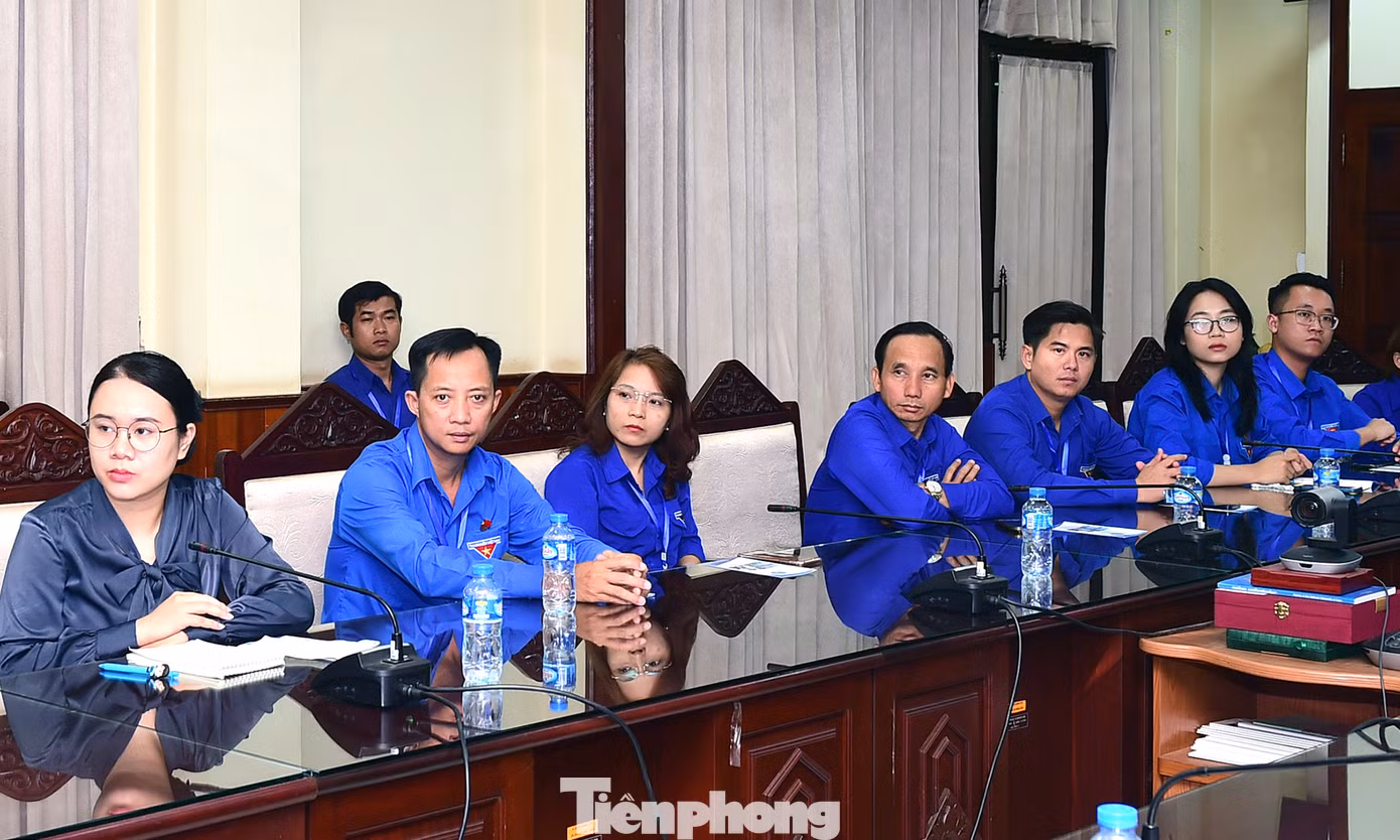 Các đại biểu thanh niên Việt Nam tại chương trình. Ảnh: Xuân Tùng Các đại biểu thanh niên Việt Nam tại chương trình. Ảnh: Xuân Tùng