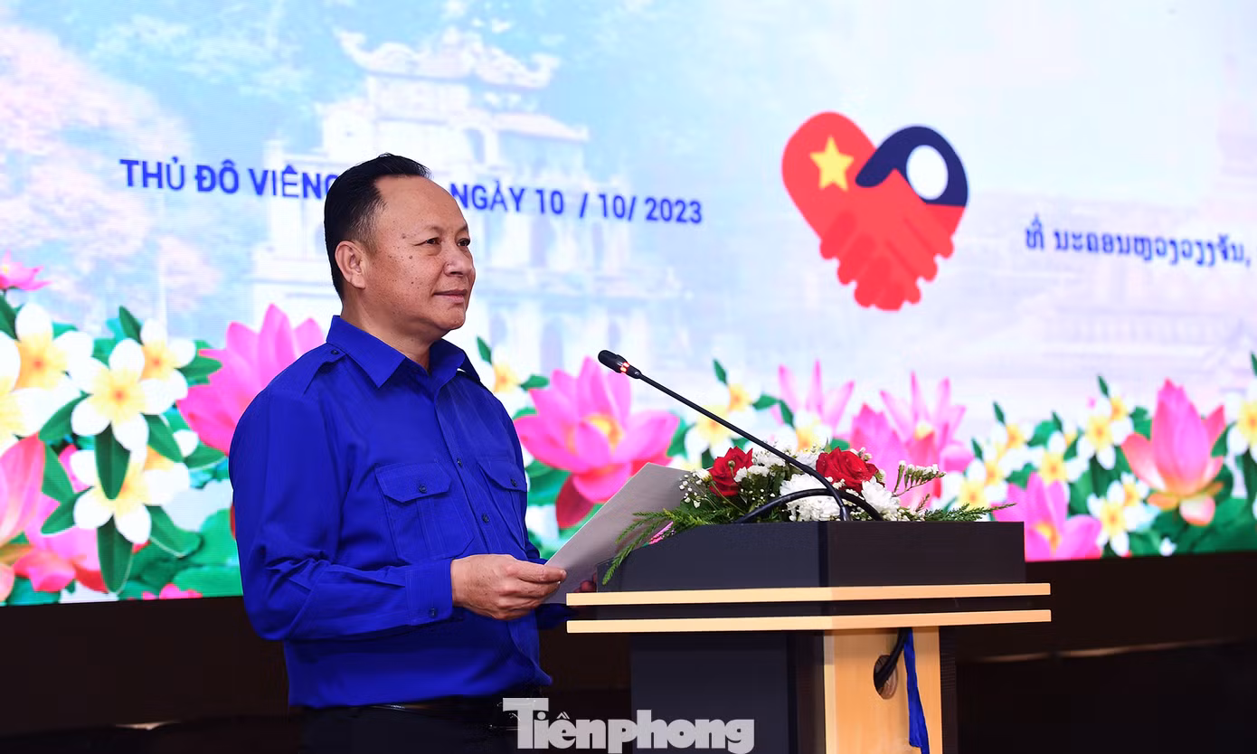 Anh Monxay Laomuasong đánh giá cao kết quả và thành công của hội thảo. Ảnh: Xuân Tùng Anh Monxay Laomuasong đánh giá cao kết quả và thành công của hội thảo. Ảnh: Xuân Tùng