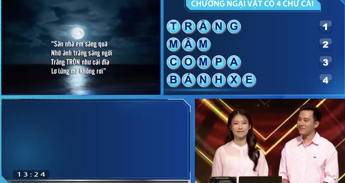Phương Thảo giải mã ẩn số vượt chướng ngại vật. Phương Thảo giải mã ẩn số vượt chướng ngại vật.