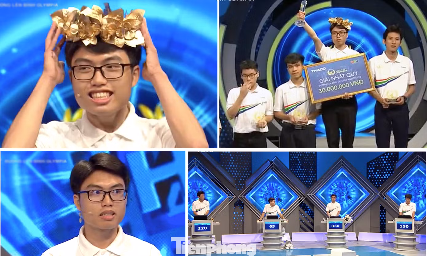 Nguyễn Trọng Thành (THPT chuyên Trần Phú, Hải Phòng) xuất sắc vượt qua trận quý 4 để vào Chung kết năm.