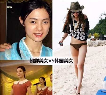 Cô gái Hàn Quốc gợi cảm trong bộ bikini (phải)
