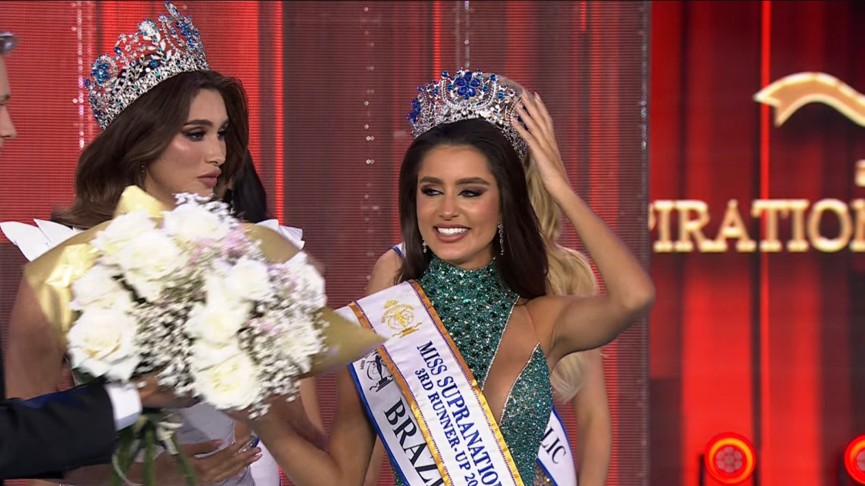 Các người đẹp giành những danh hiệu cao nhất tại Hoa hậu Siêu quốc gia 2024.