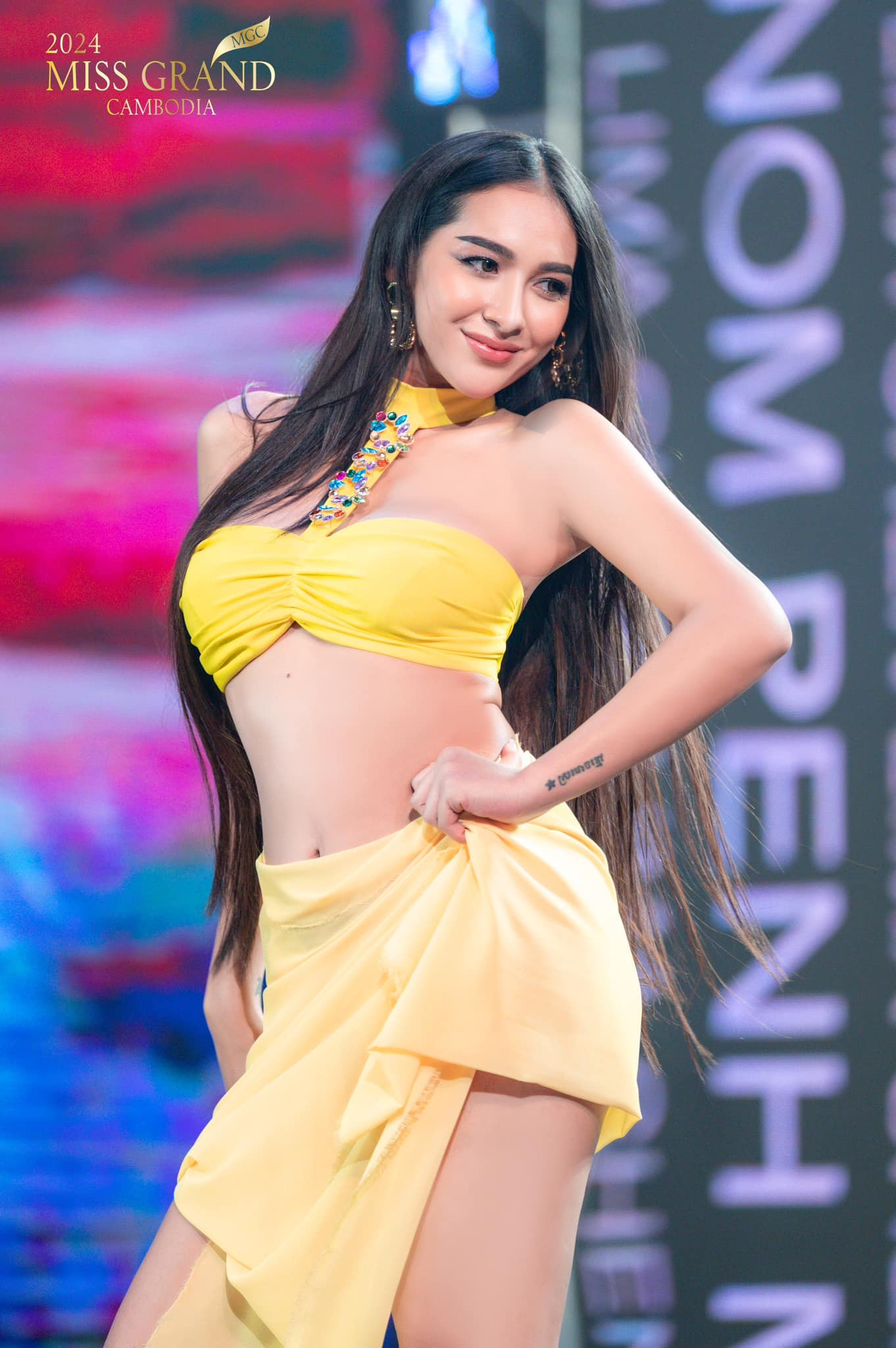 Sau thành công của Pich Votey Saravody - Á hậu 5 Hoa hậu Hòa bình Quốc tế 2022, cuộc thi Miss Grand International nhận được sự chú ý ở Campuchia. Cuộc thi cấp quốc gia tại Campuchia được tổ chức hoành tráng với nhiều vòng thi.