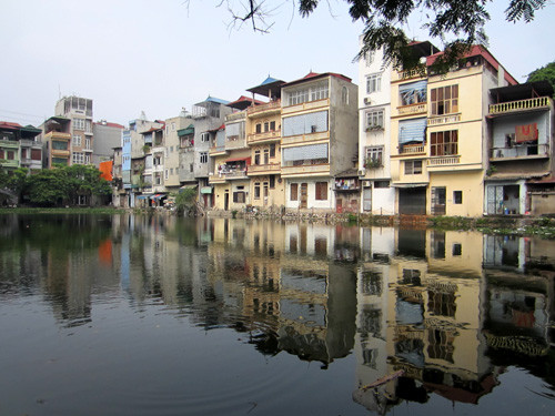 Một góc làng Khương Hạ ngày nay