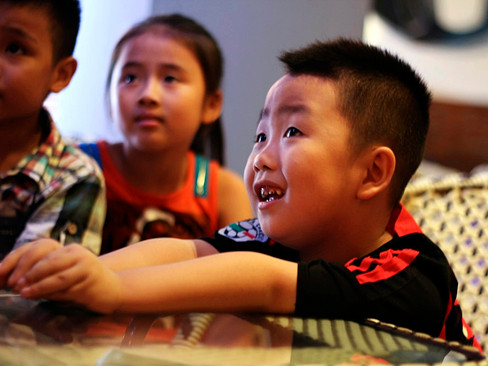 Cậu bé dễ thương Quốc Thái