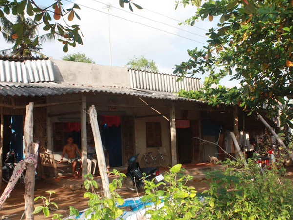 Hai năm trước, bà Hai Quỳnh ở căn nhà này để lên đồng dùng bùa phép chữa bệnh